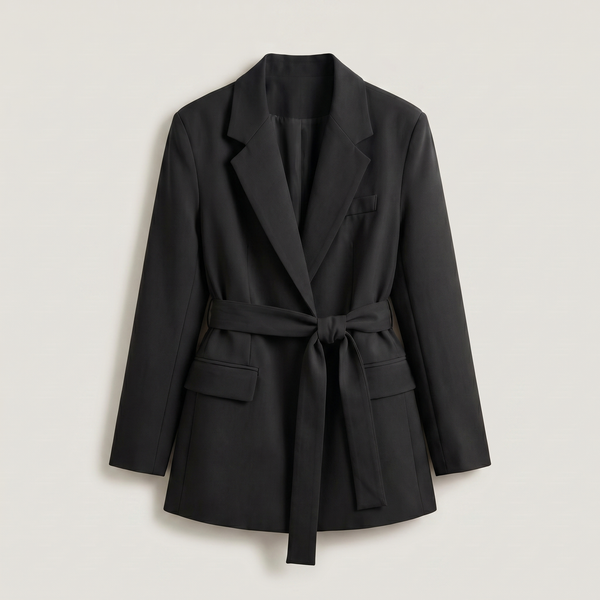 Blazer ceinturé gaia