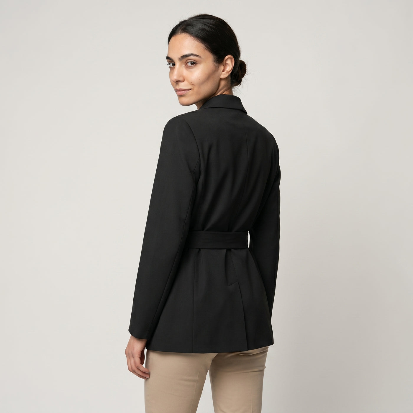 Blazer ceinturé gaia