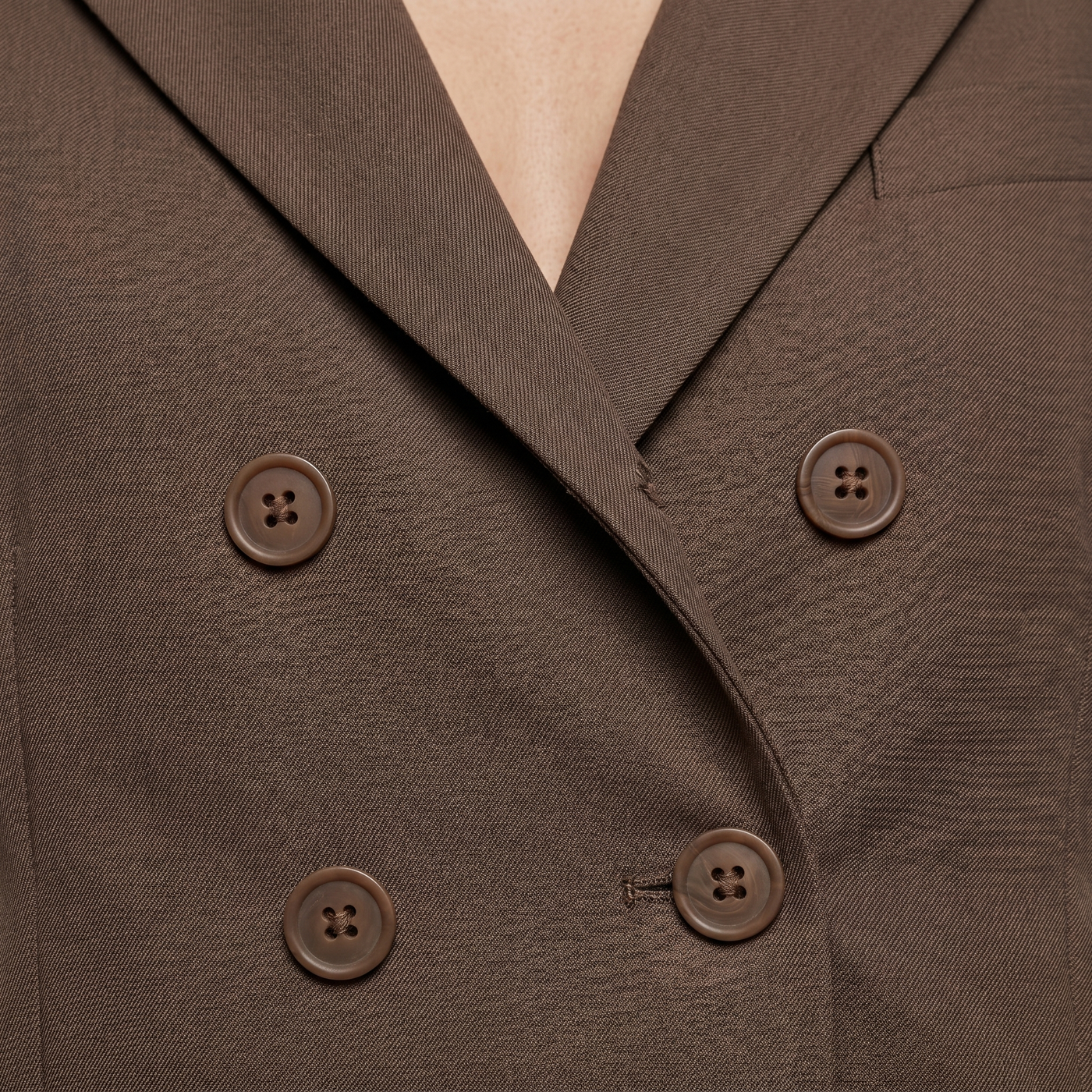 Blazer court croisé mae