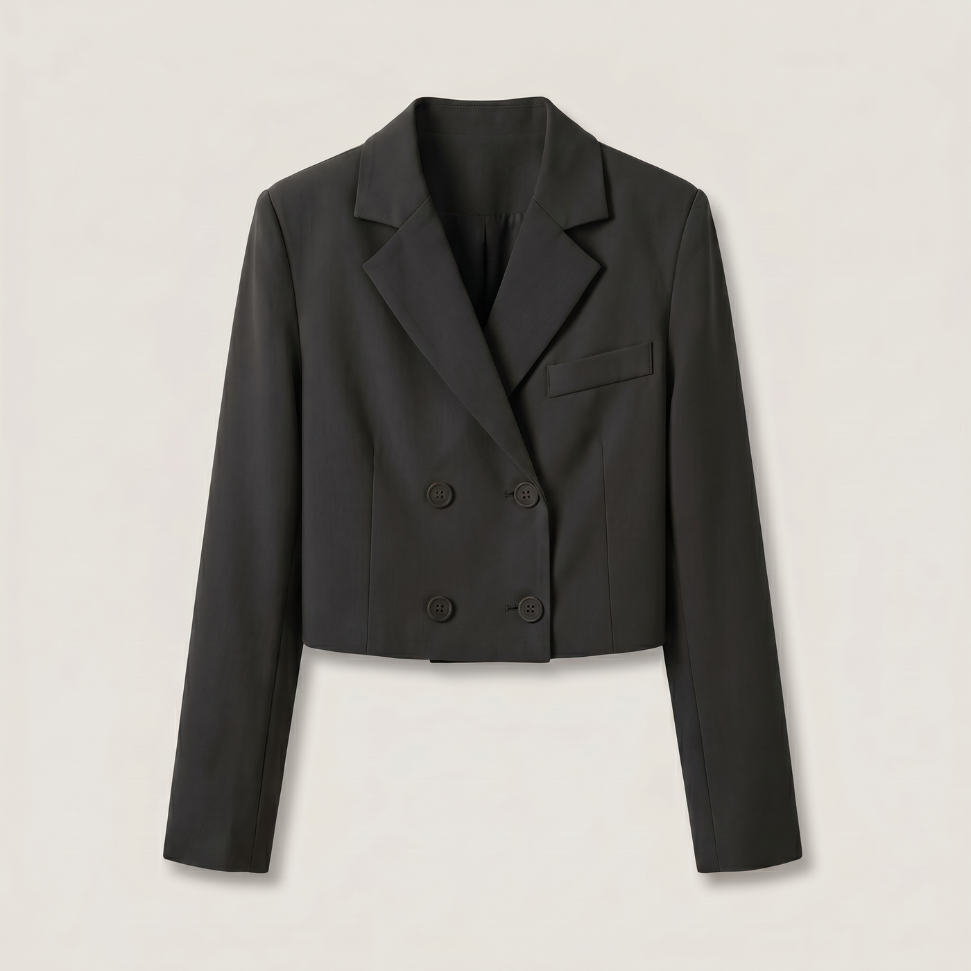 Blazer court croisé mae