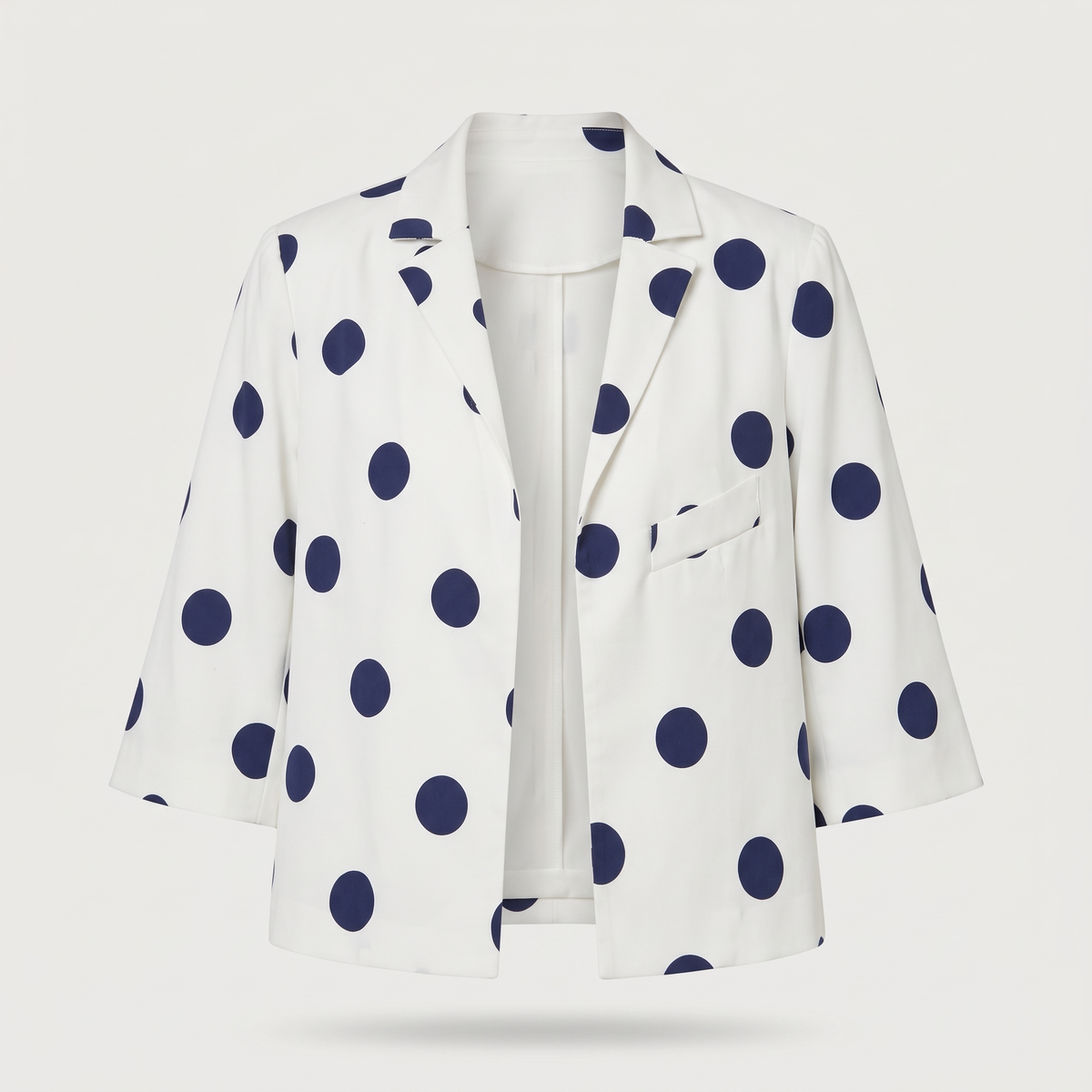 Blazer à pois blanc eloise