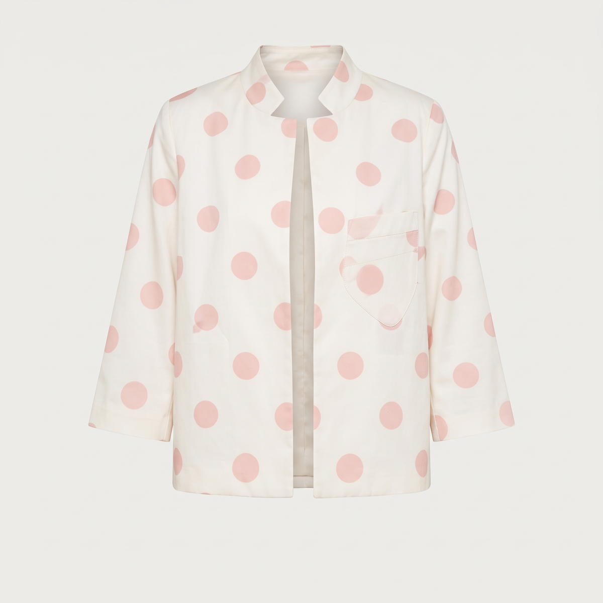 Blazer à pois écru juliette
