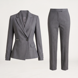 Ensemble tailleur pantalon droit aglaé