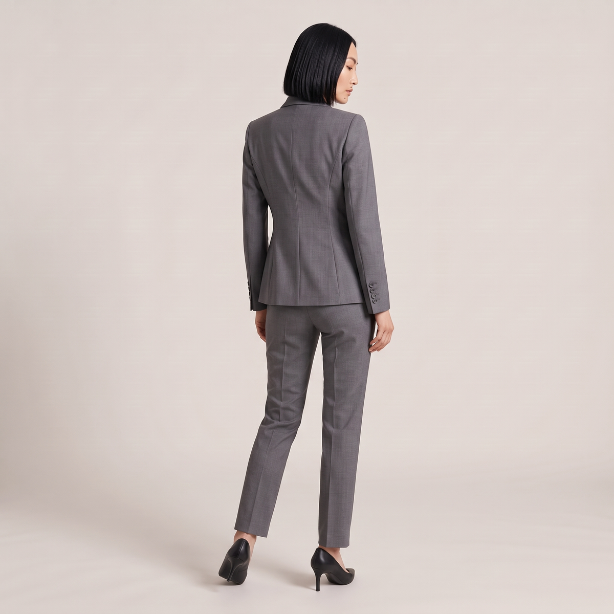 Ensemble tailleur pantalon droit aglaé