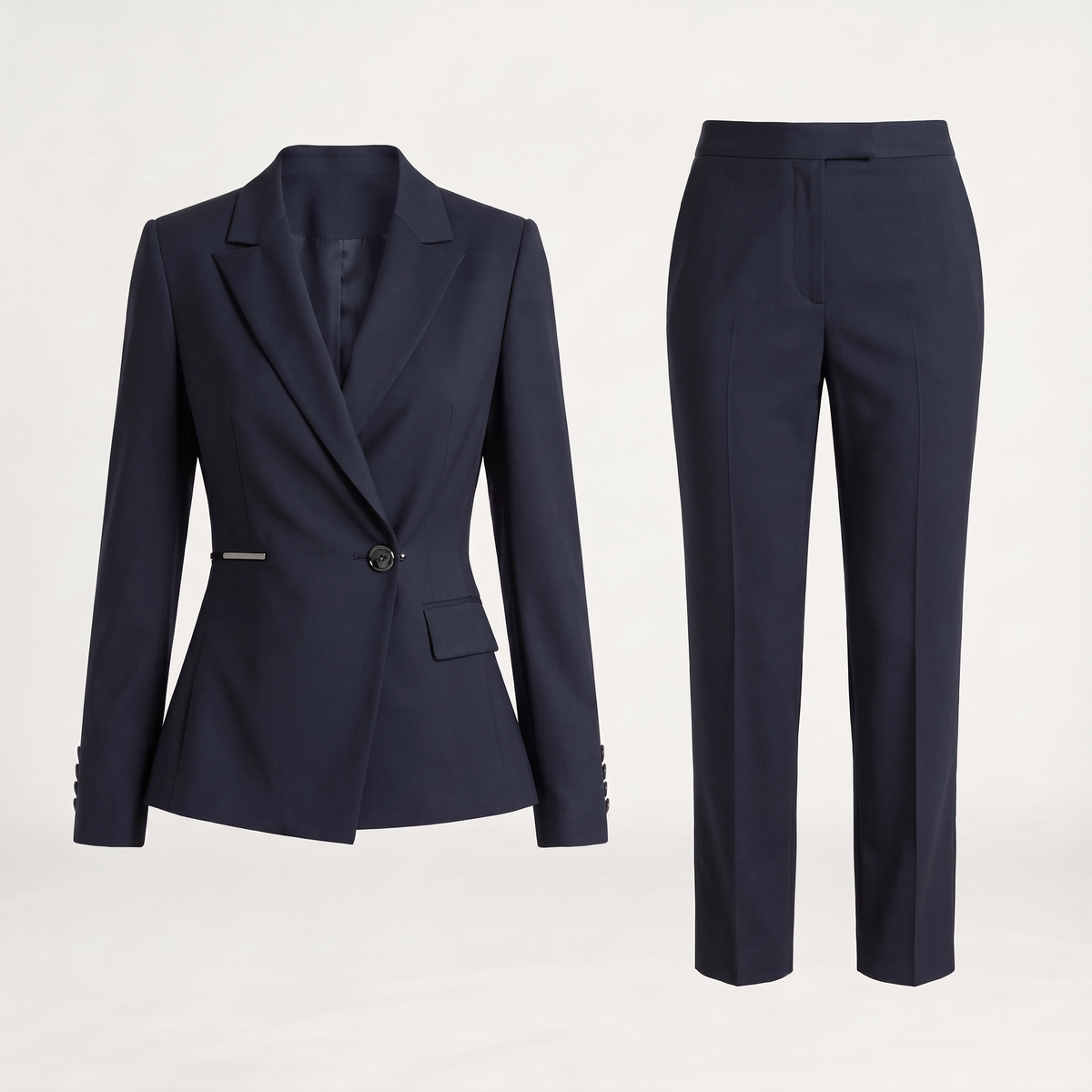 Ensemble tailleur pantalon droit aglaé