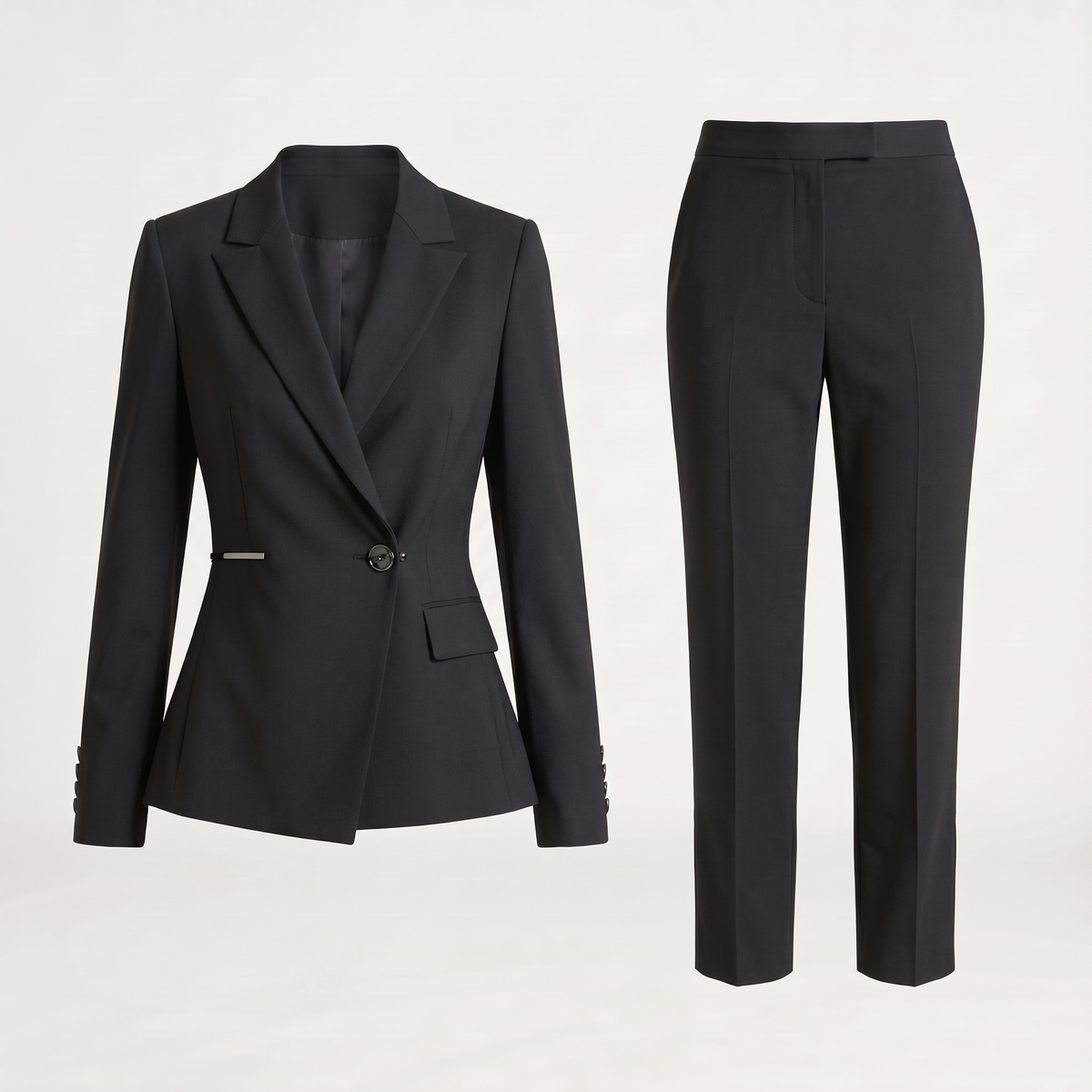 Ensemble tailleur pantalon droit aglaé