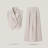 Ensemble deux pièces kelly beige