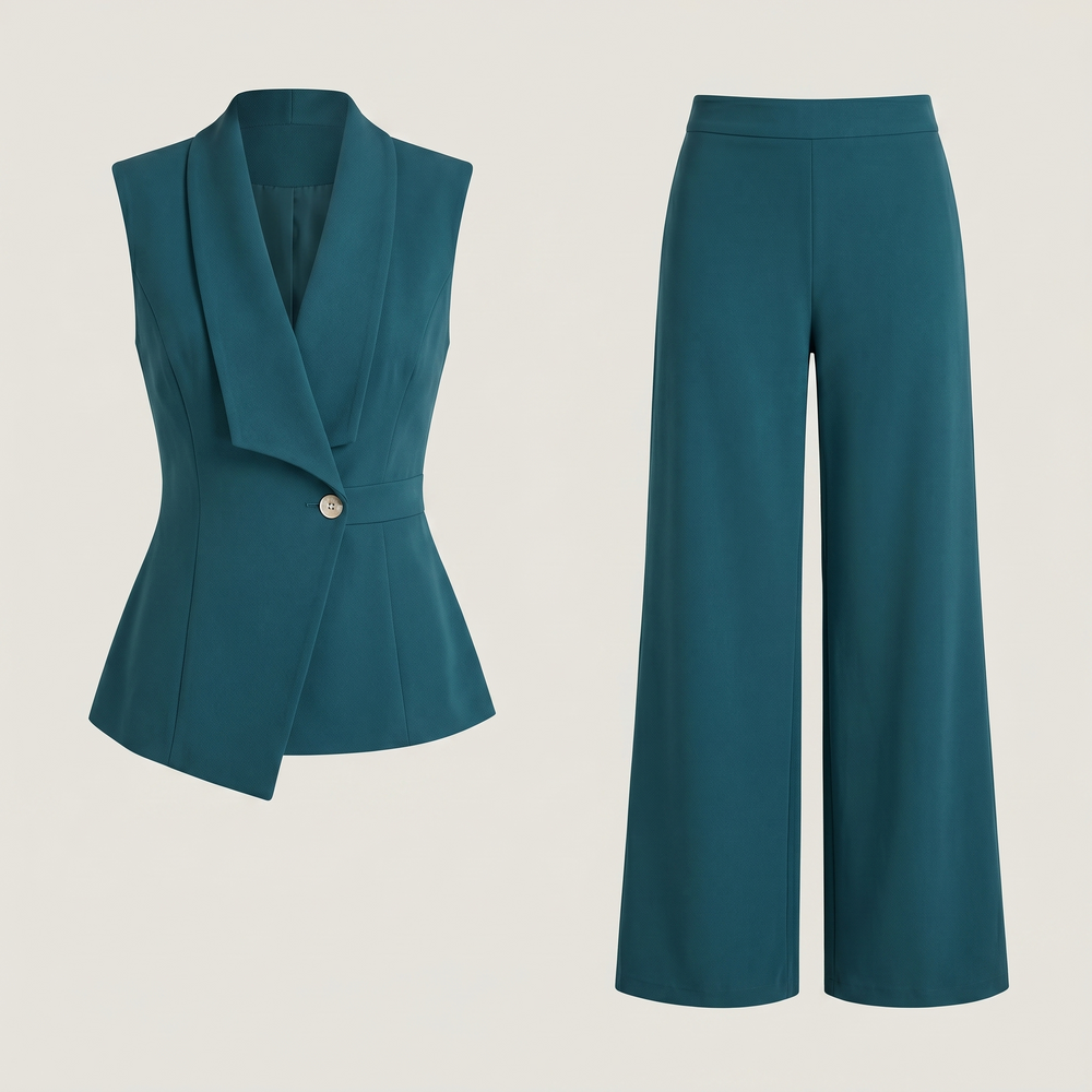 Ensemble cérémonie femme Albane gilet - Lonamy