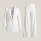 Ensemble tailleur blanc aria