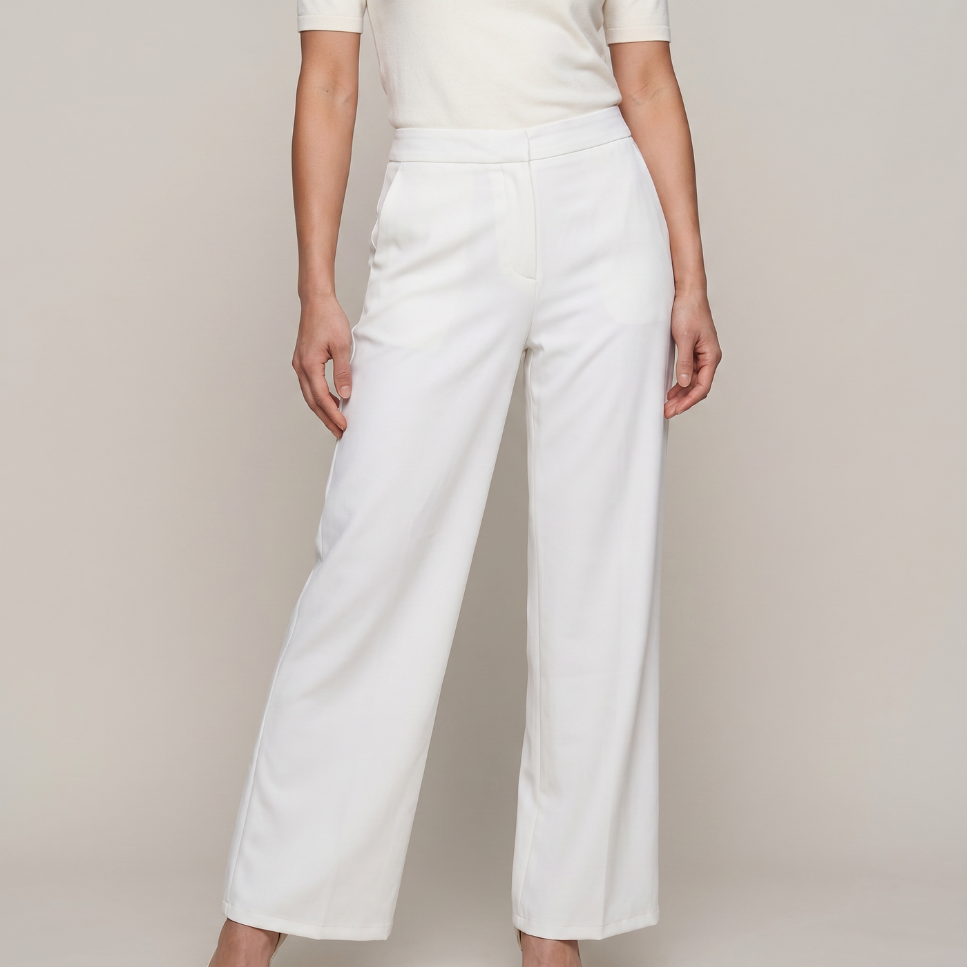 Ensemble tailleur blanc eden