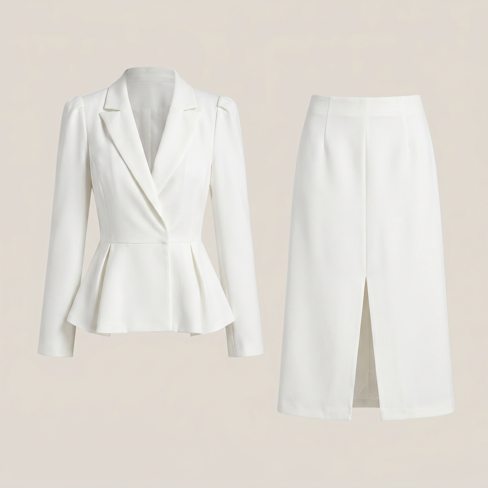 Ensemble tailleur femme Faye veste et jupe - Lonamy