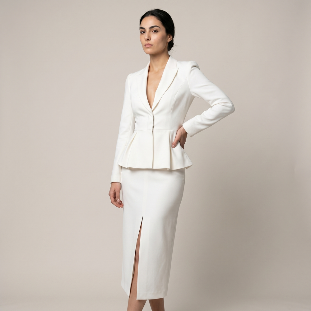 Ensemble tailleur femme Faye veste et jupe - Lonamy