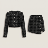 Ensemble tweed deux pièces lola