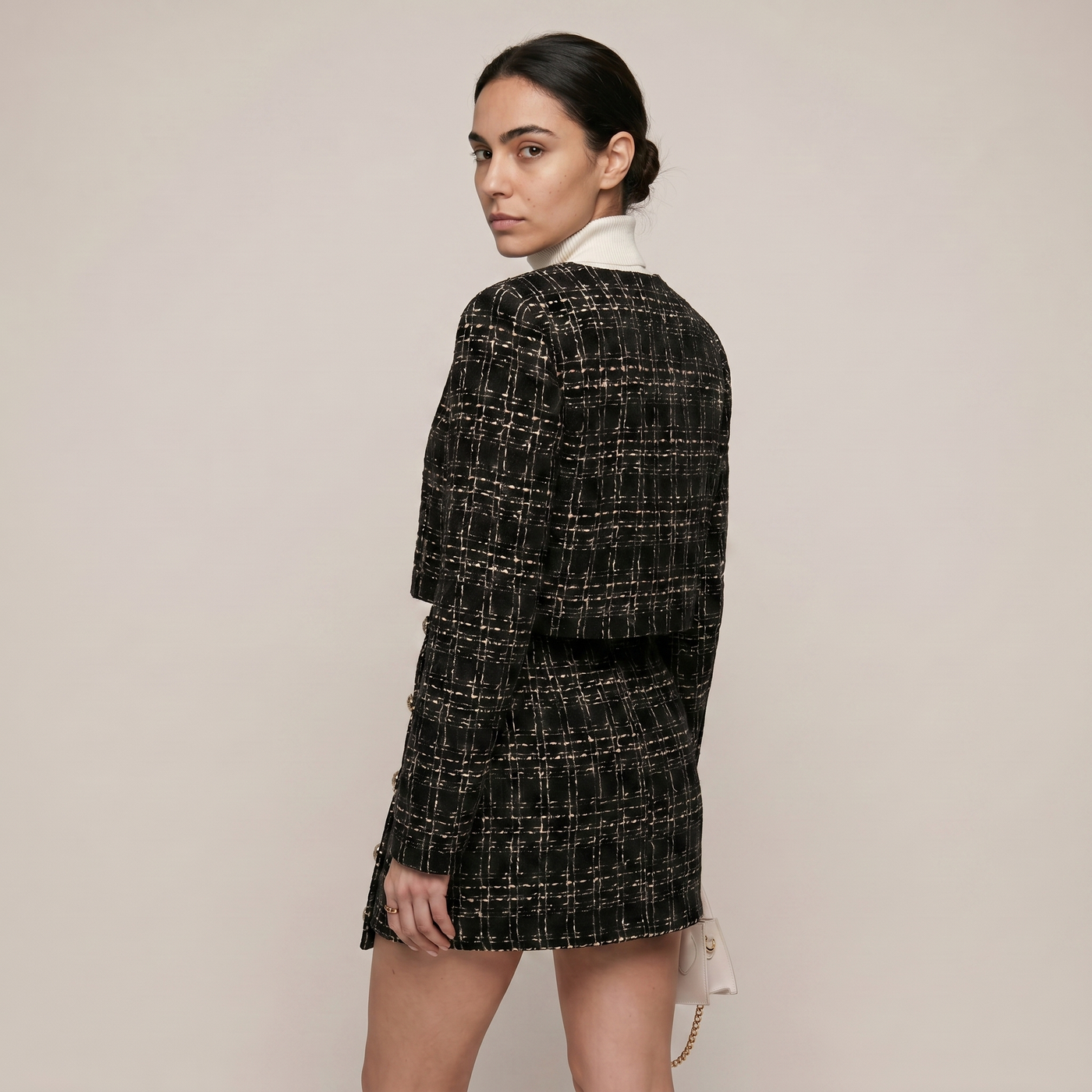 Ensemble tweed deux pièces lola