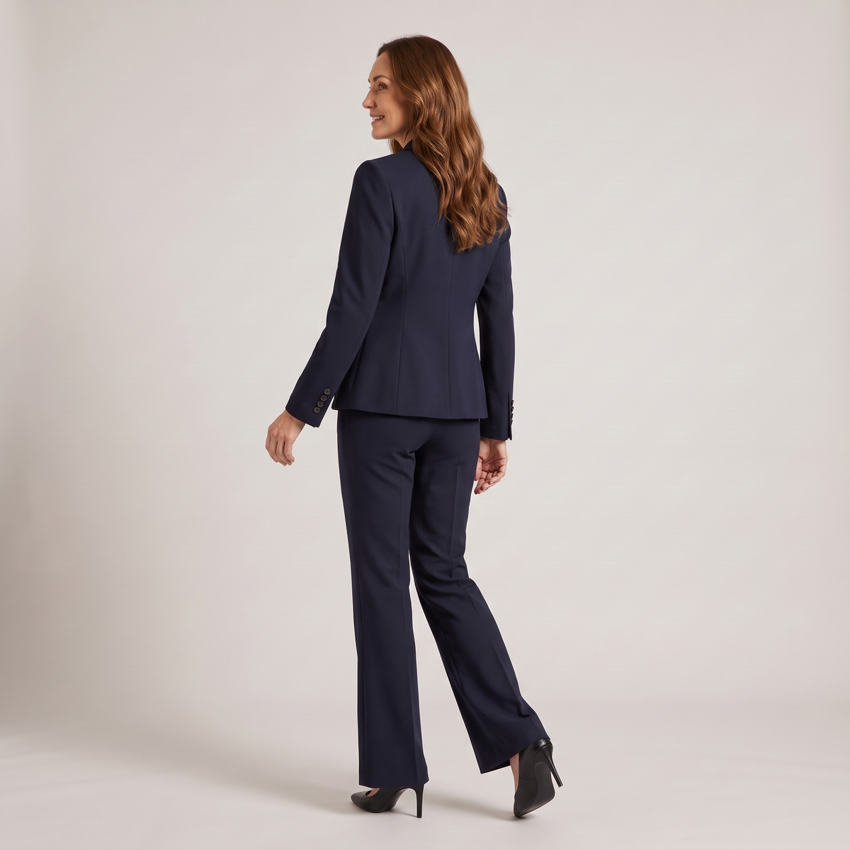 Ensemble tailleur pantalon évasé vivienne