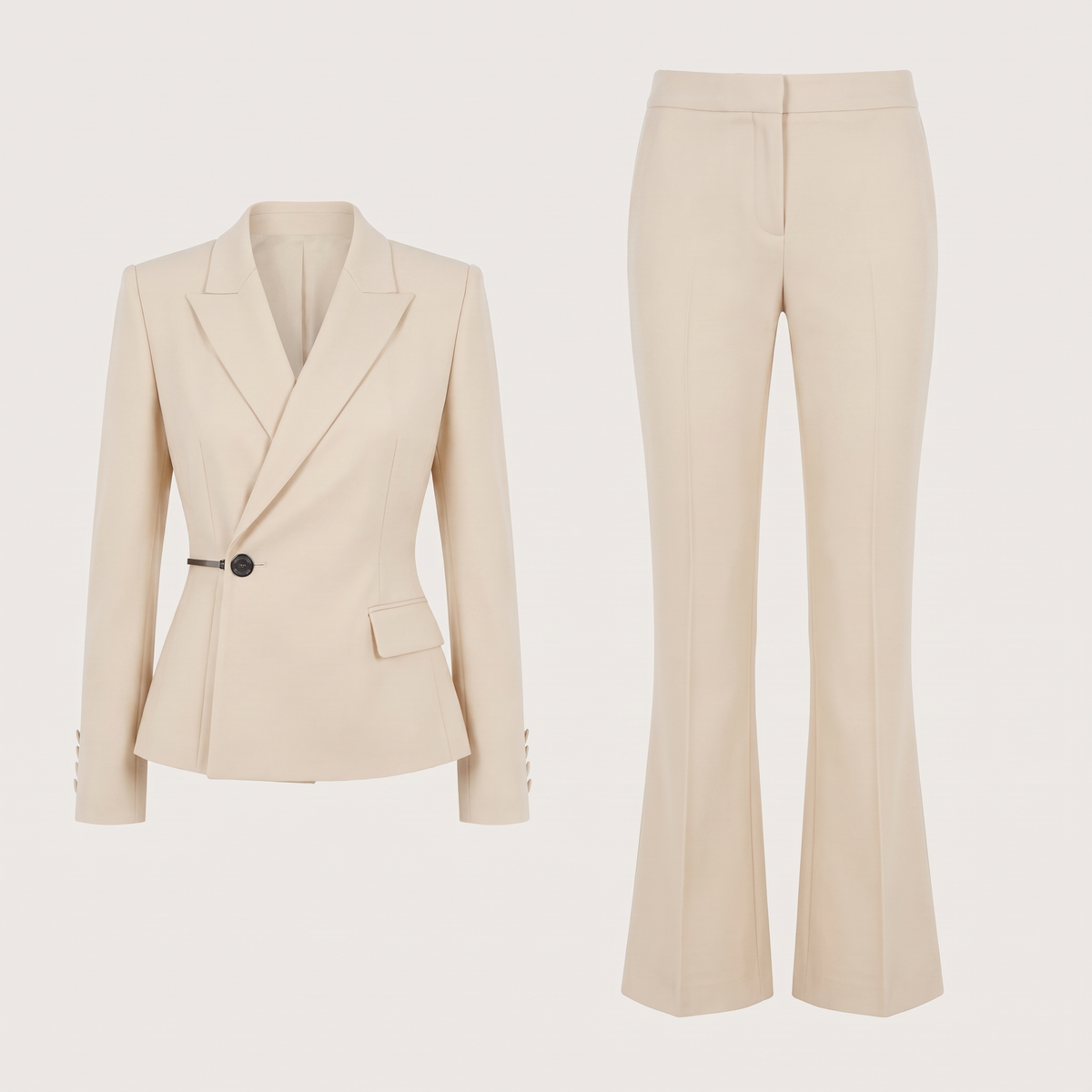 Ensemble tailleur pantalon évasé vivienne