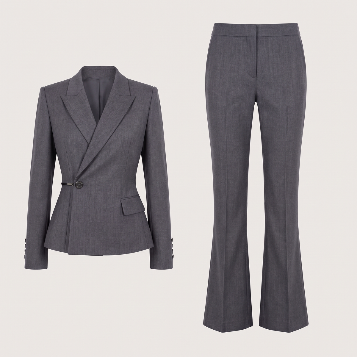 Ensemble tailleur pantalon évasé vivienne