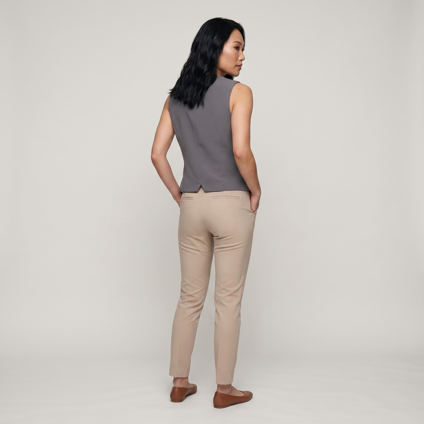 Gilet ajusté suzon