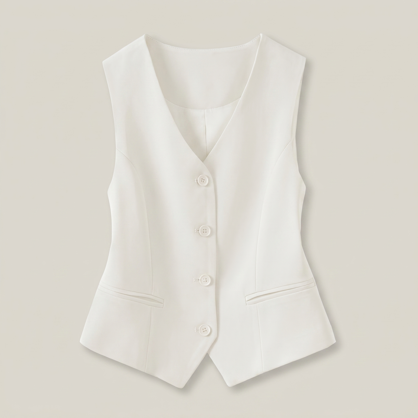Gilet ajusté suzon