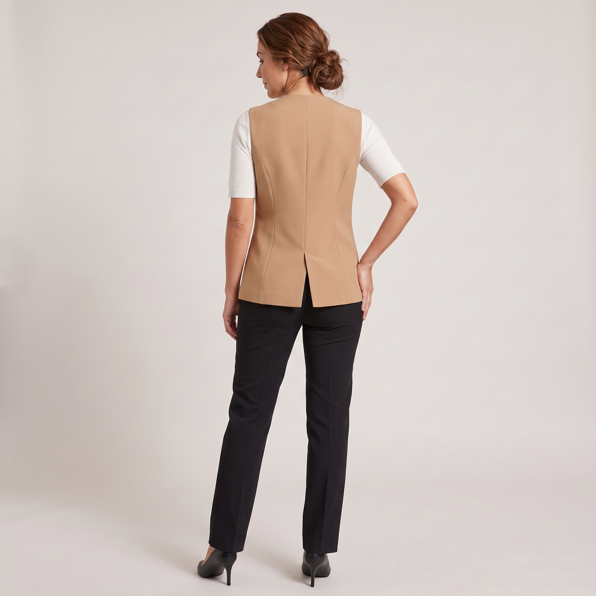 Gilet tailleur cintré élodine