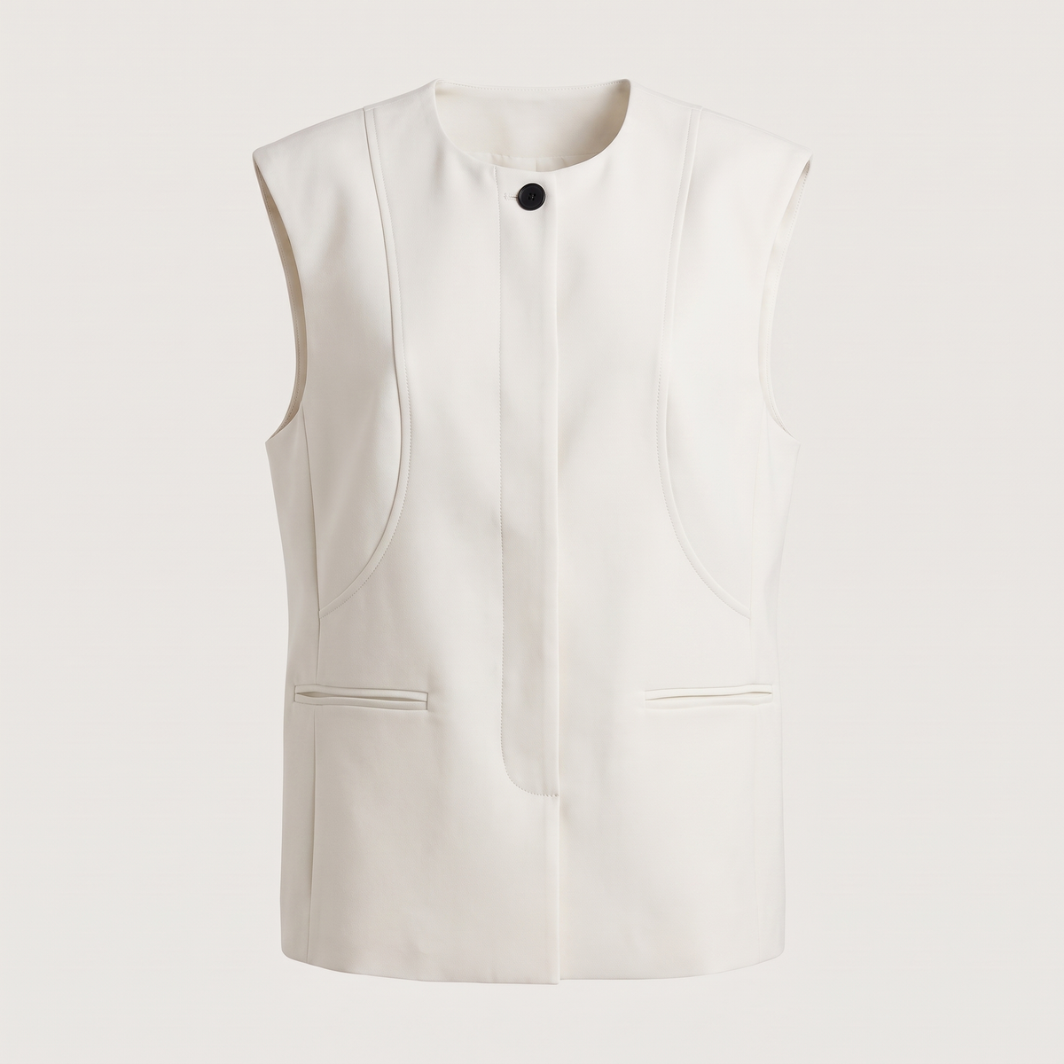 Gilet tailleur sans manches marianne