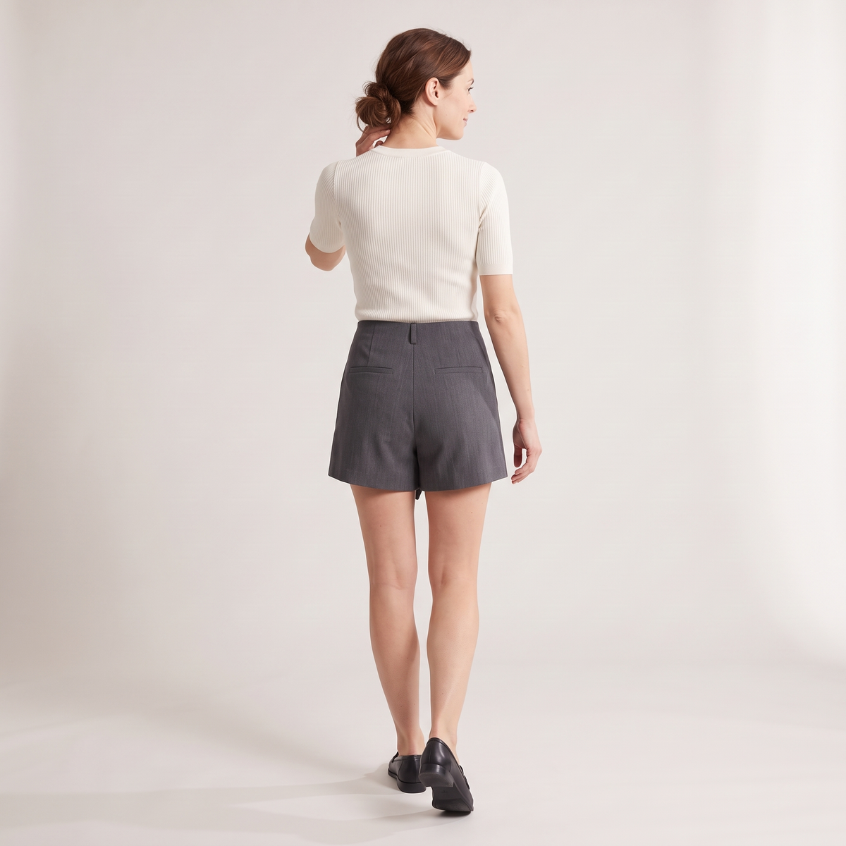 Jupe-short portefeuille elvire