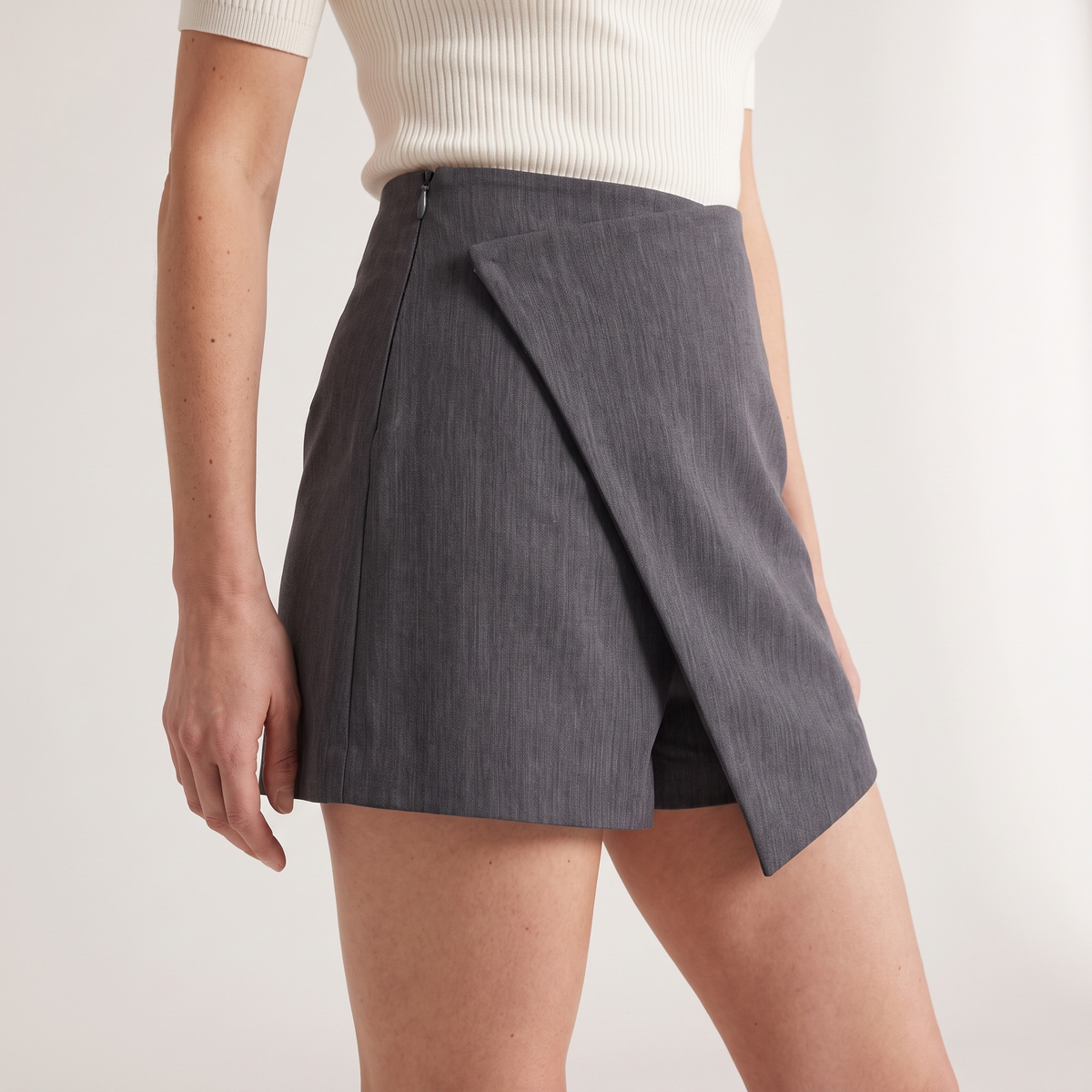 Jupe-short portefeuille elvire