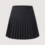 Jupe tailleur plissée courte isaline