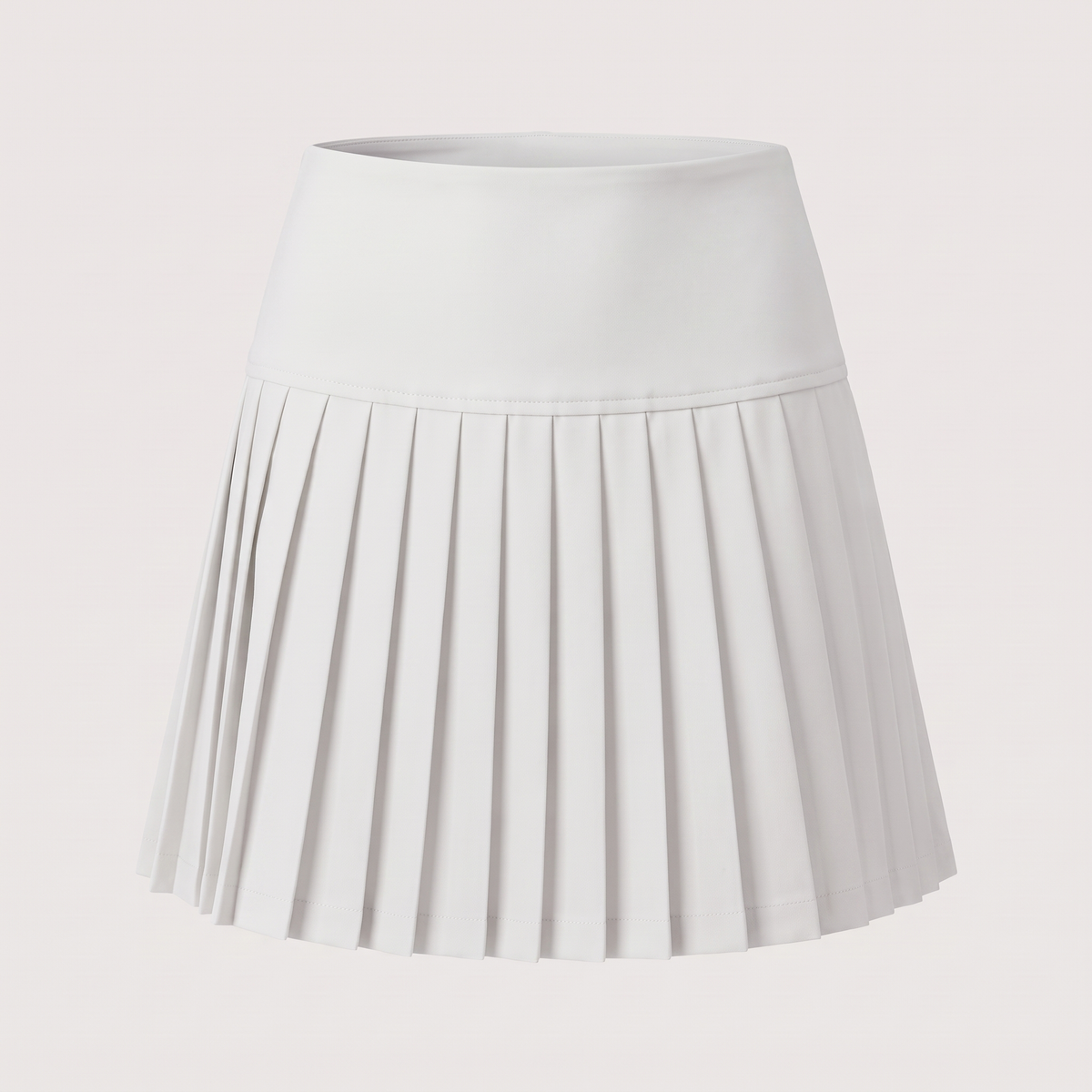 Jupe tailleur plissée courte isaline