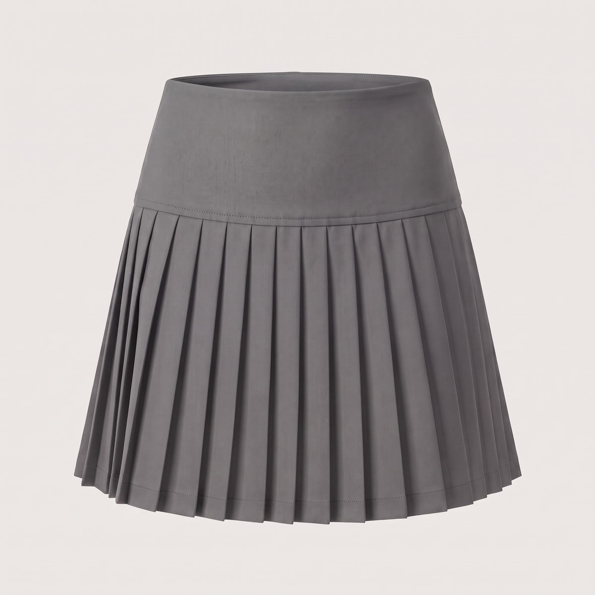 Jupe tailleur plissée courte isaline