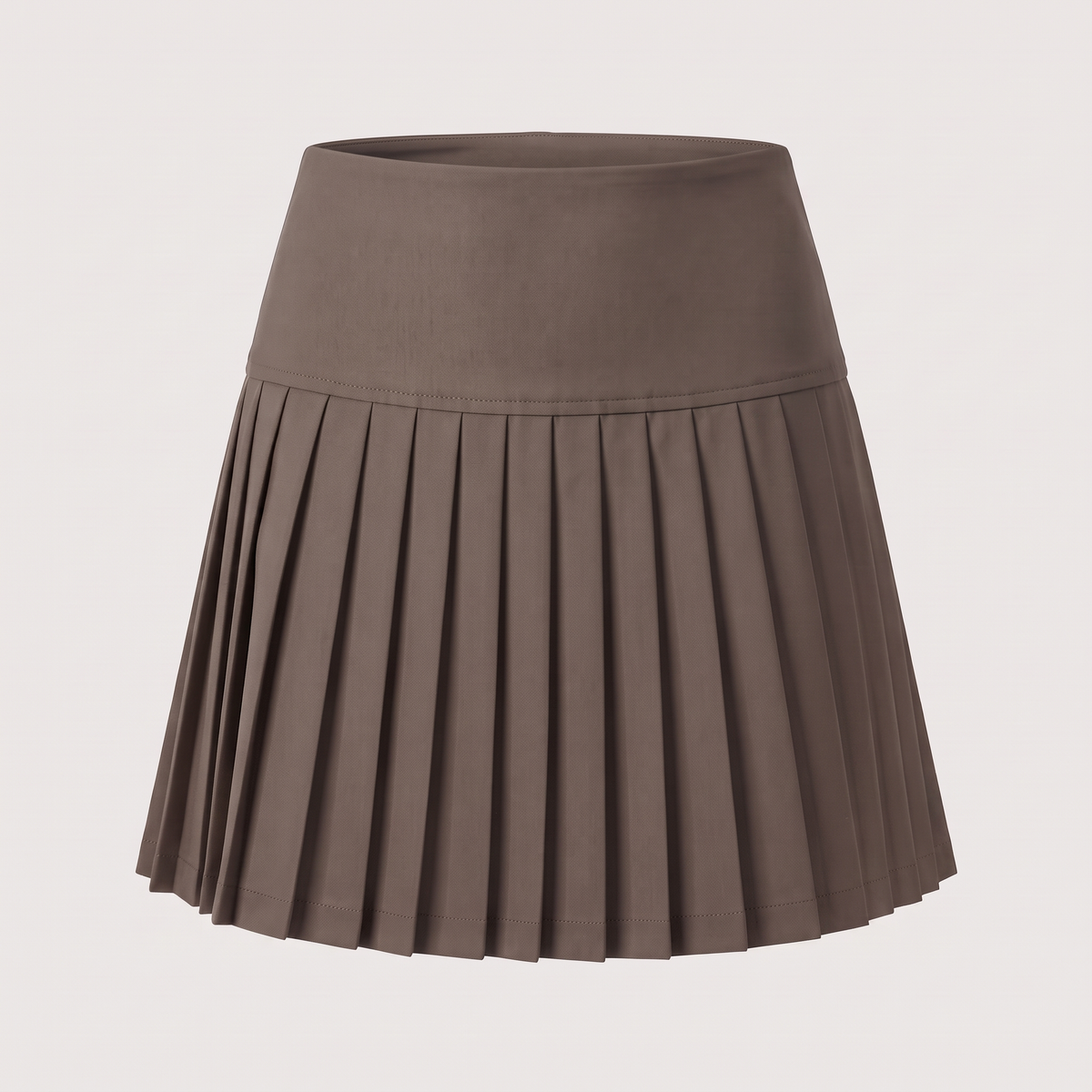 Jupe tailleur plissée courte isaline