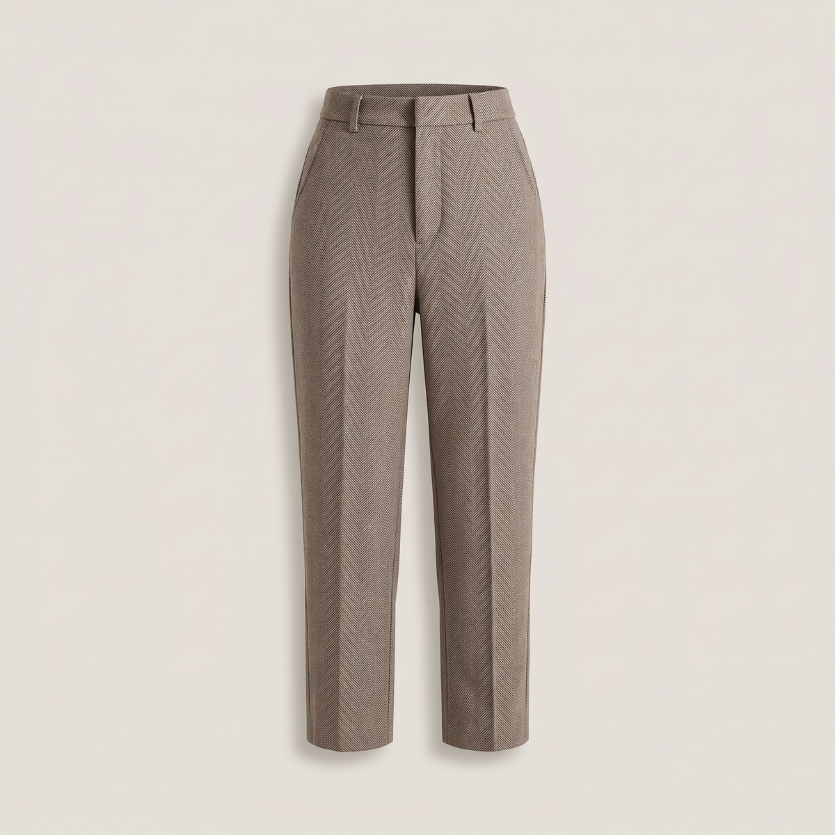 Pantalon cigarette chevrons aude