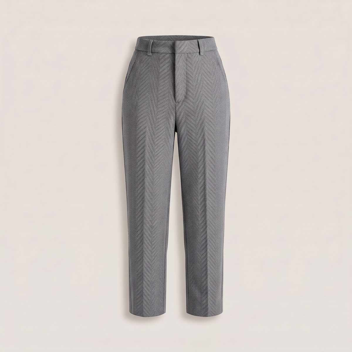 Pantalon cigarette chevrons aude