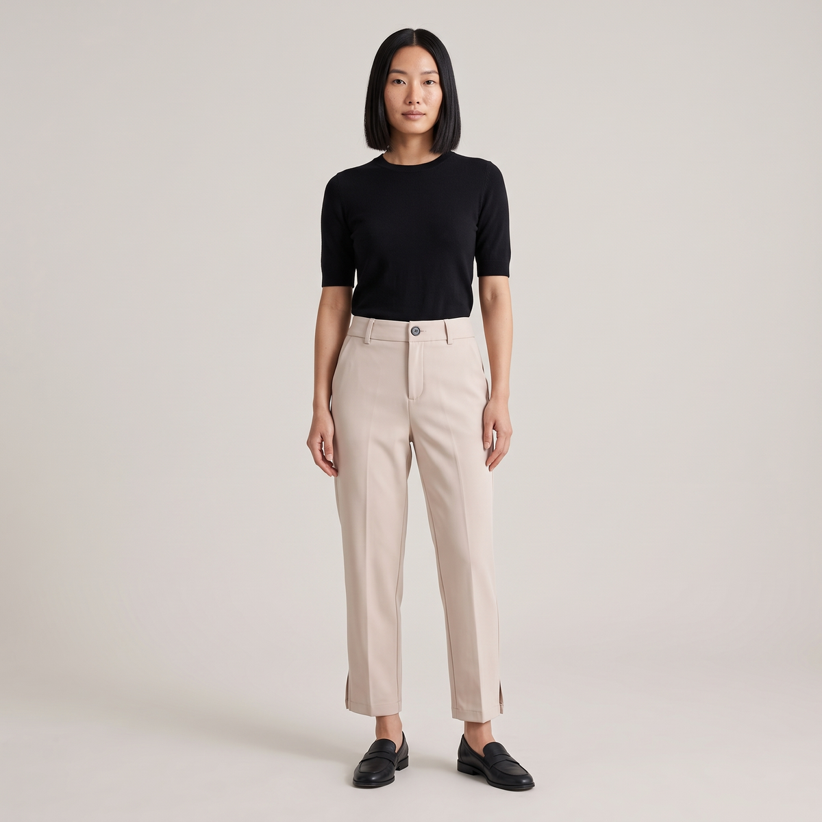 Pantalon cigarette court inès
