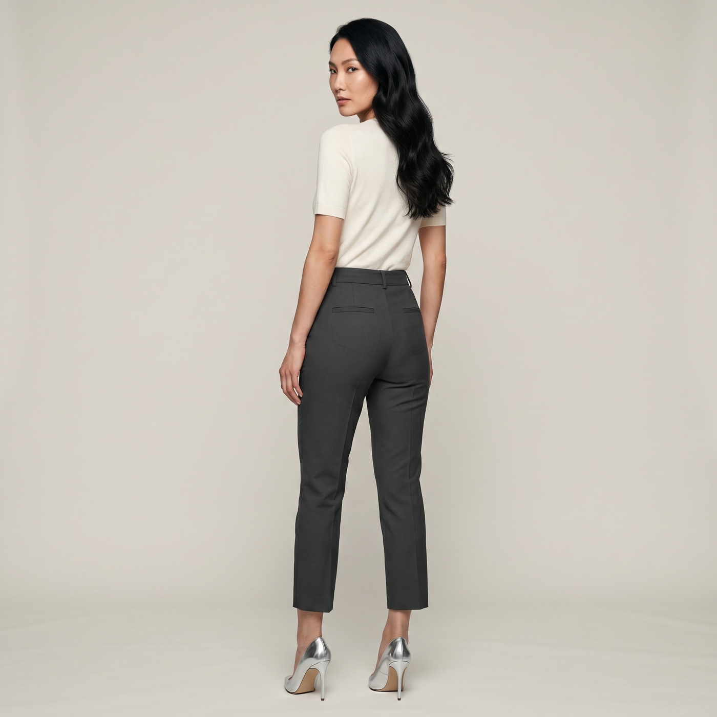 Pantalon droit tess