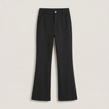 Pantalon évasé noir luce