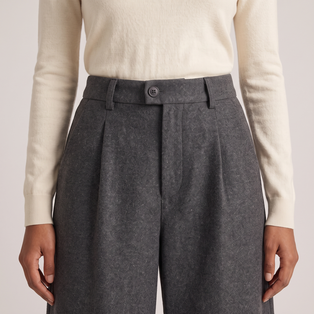 Pantalon jupe-culotte léna