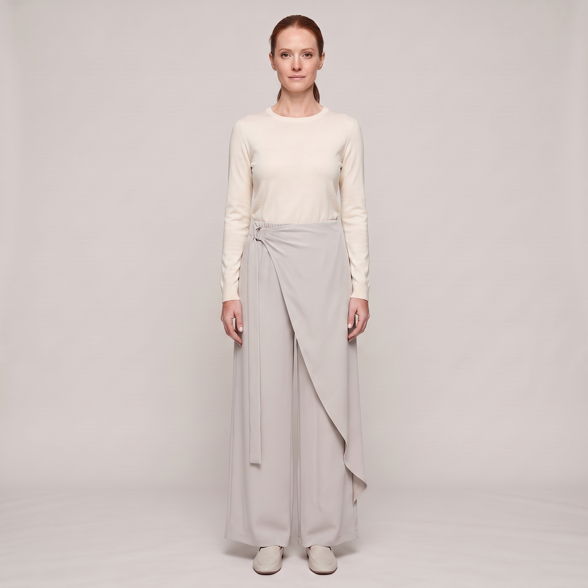 Pantalon large portefeuille anouk