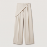 Pantalon large croisé ida