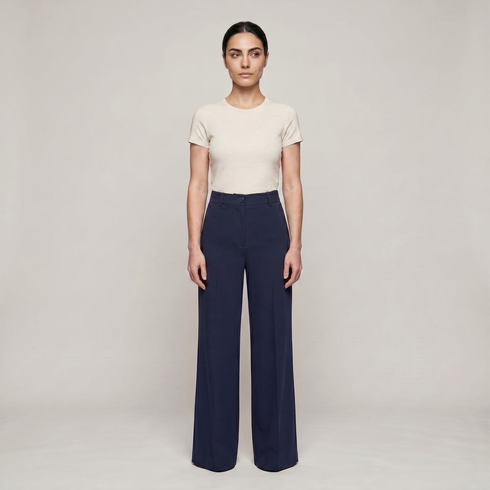 Pantalon large femme Lou - Lonamy