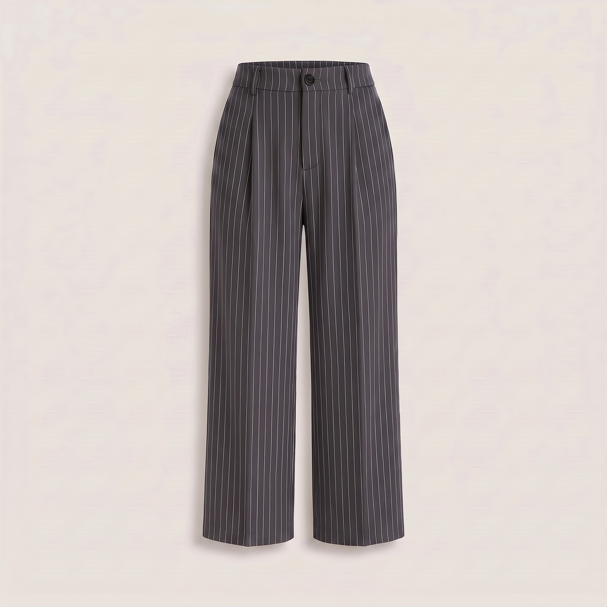 Pantalon large rayé selma