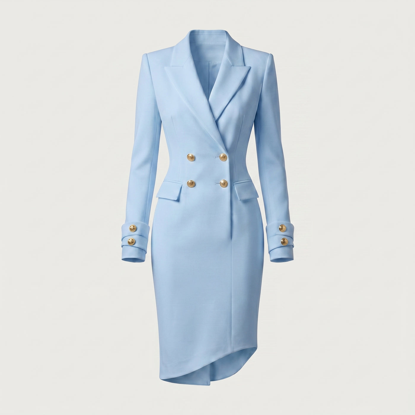 Robe blazer asymétrique salome