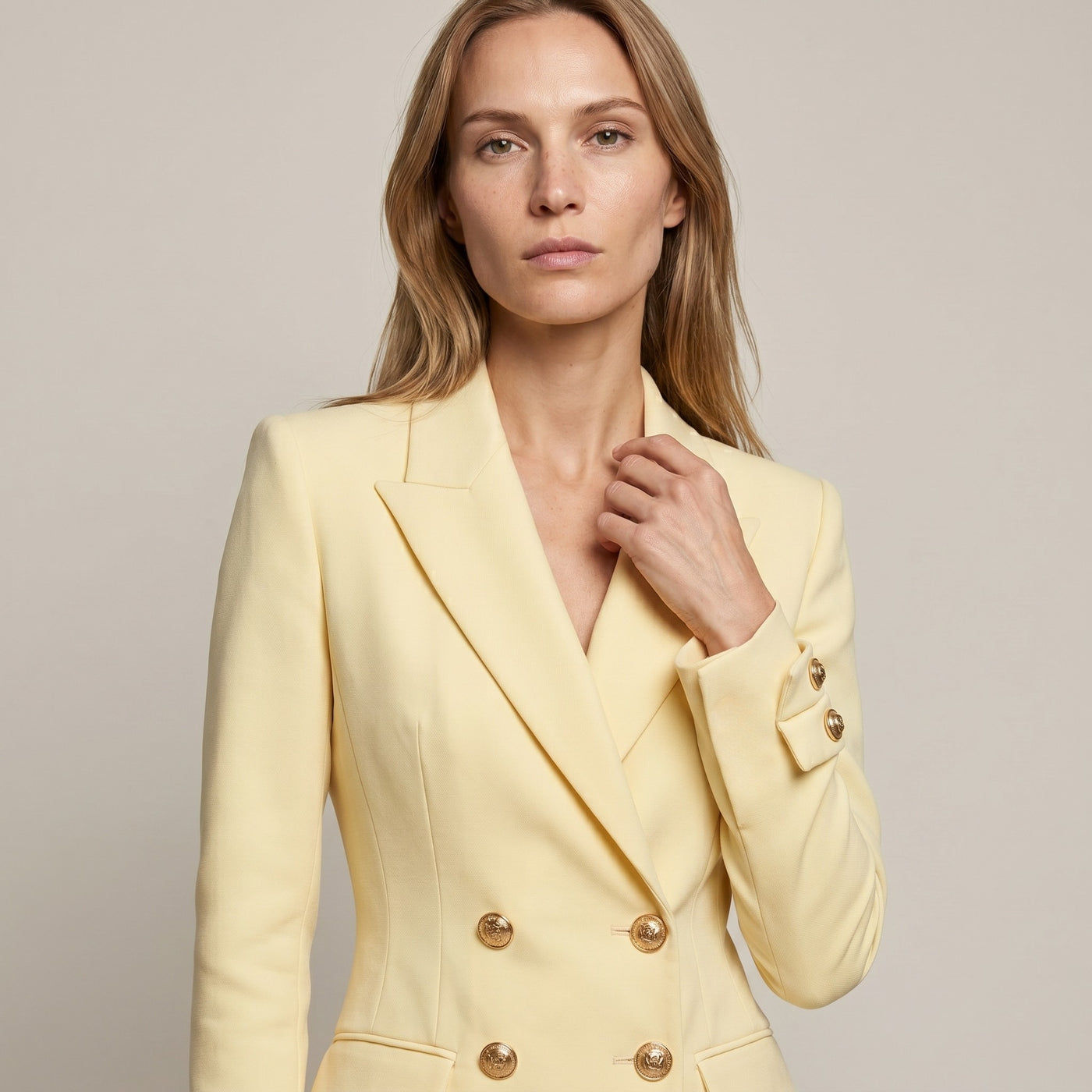 Robe blazer asymétrique salome