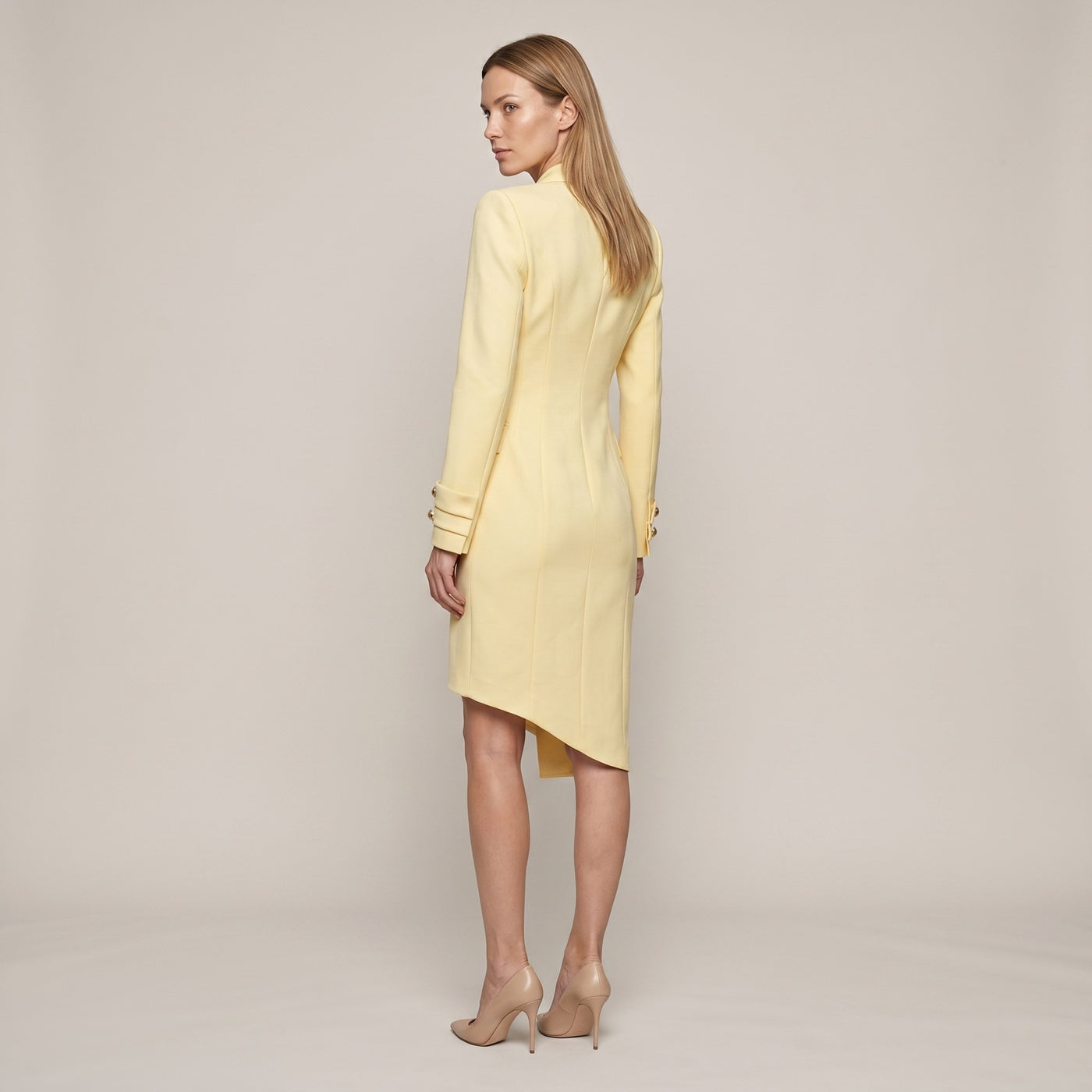 Robe blazer asymétrique salome