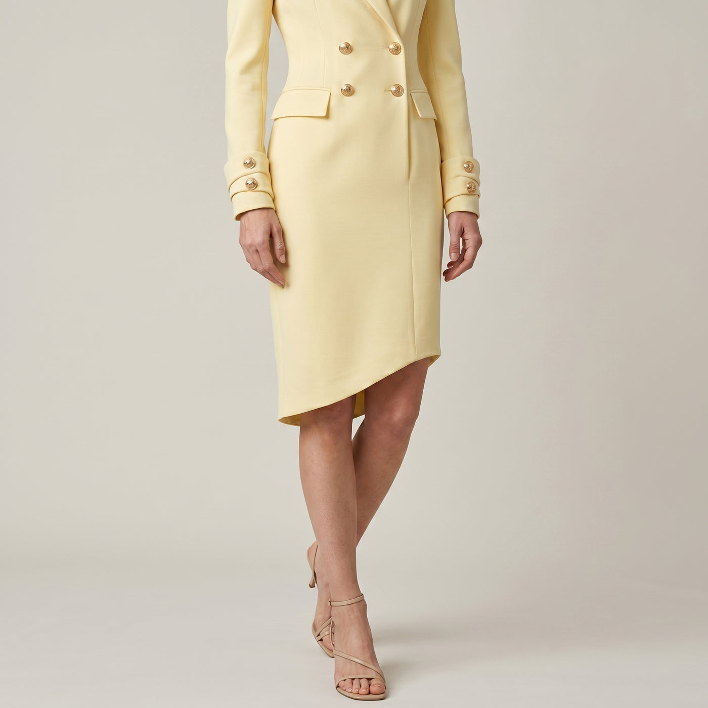 Robe blazer asymétrique salome
