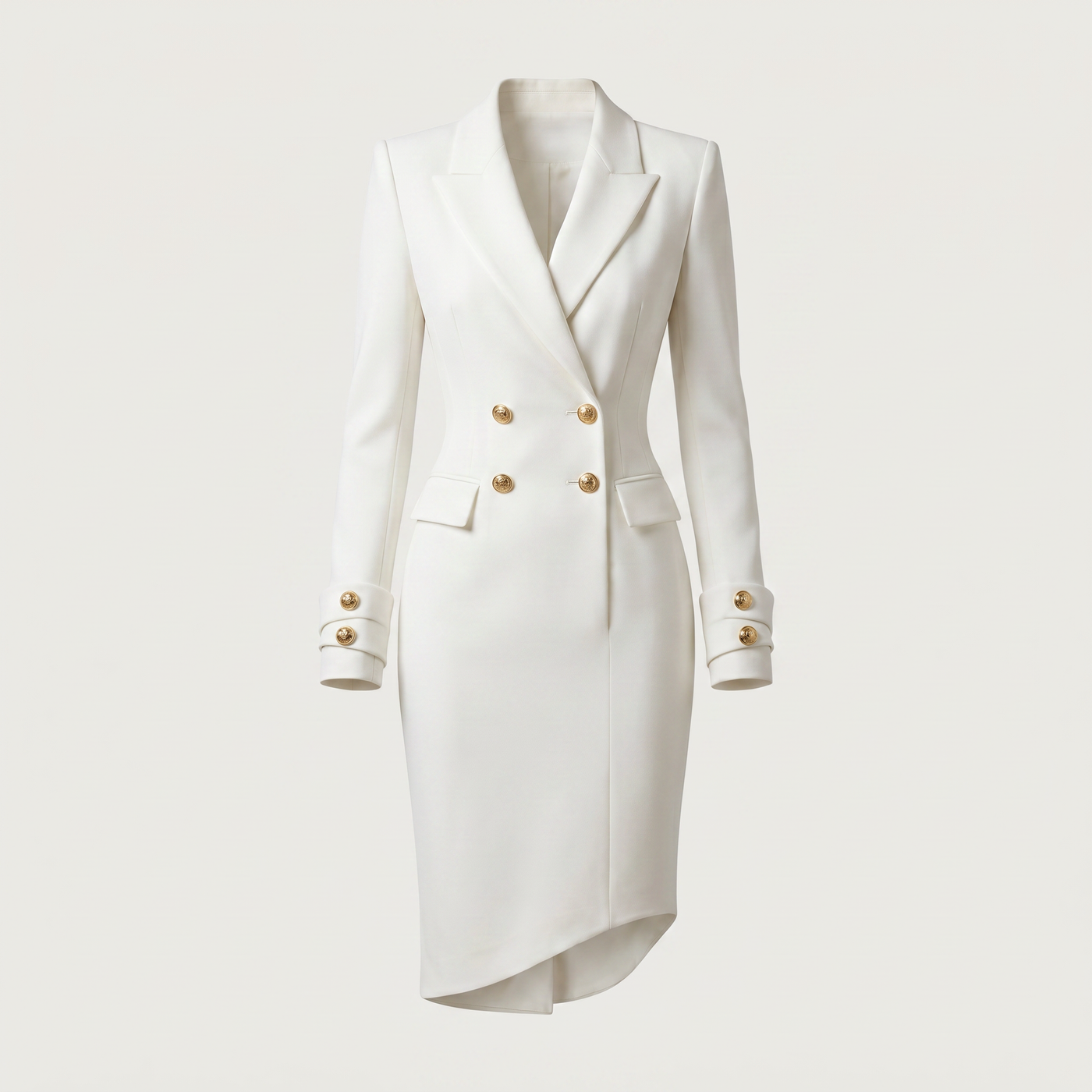 Robe blazer asymétrique salome