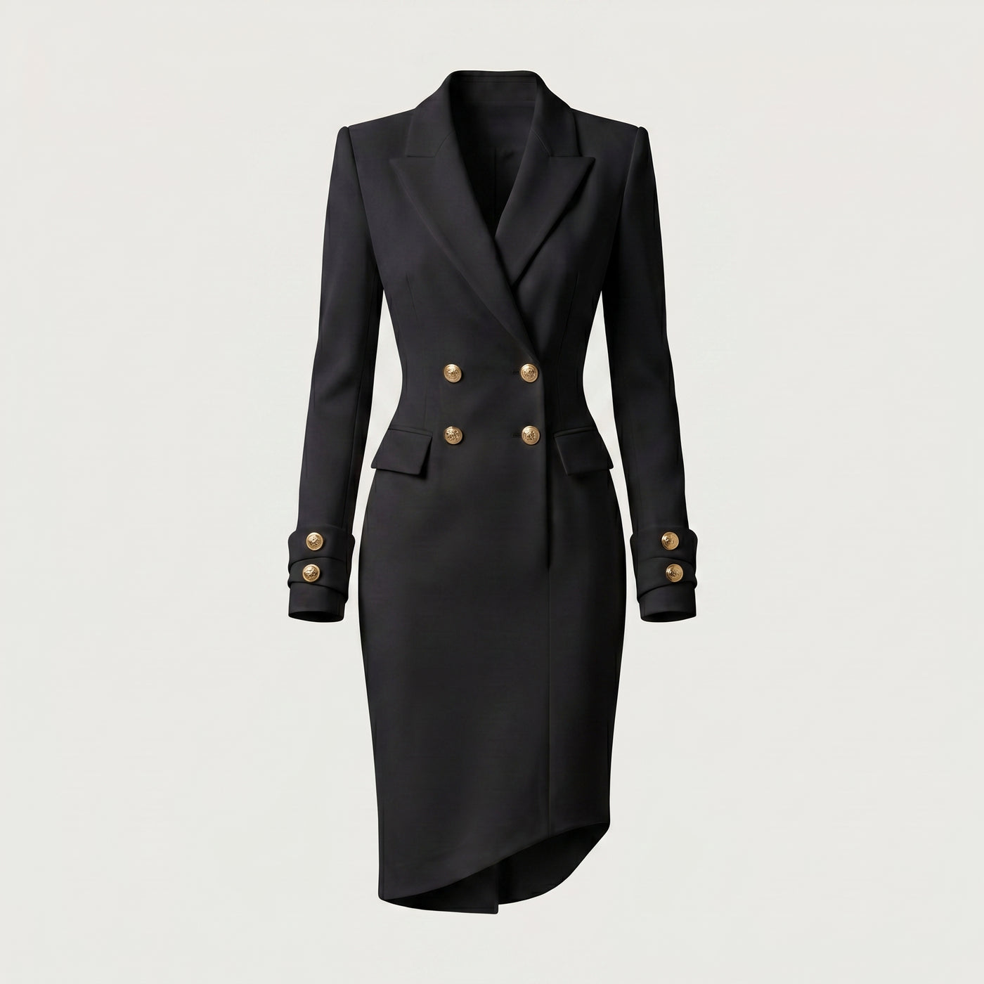 Robe blazer asymétrique salome