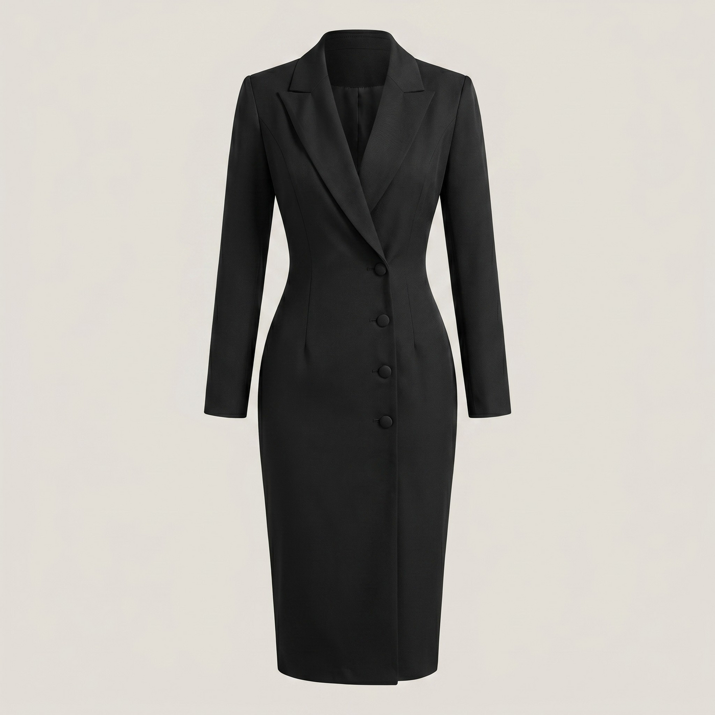 Robe blazer manches longues vera