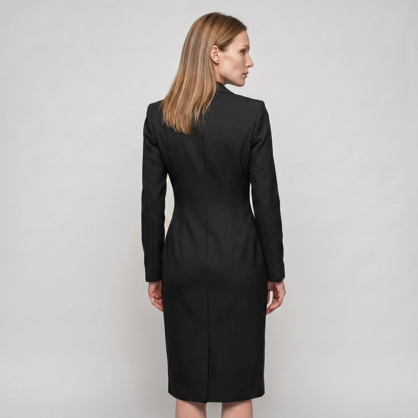 Robe blazer manches longues vera