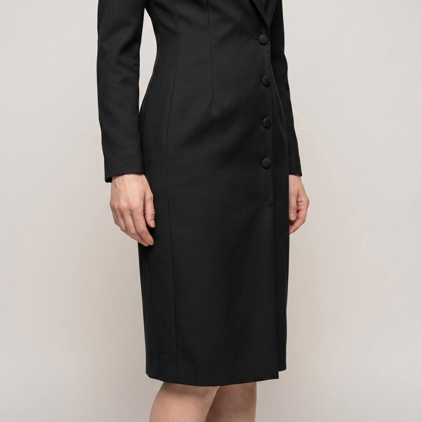 Robe blazer manches longues vera